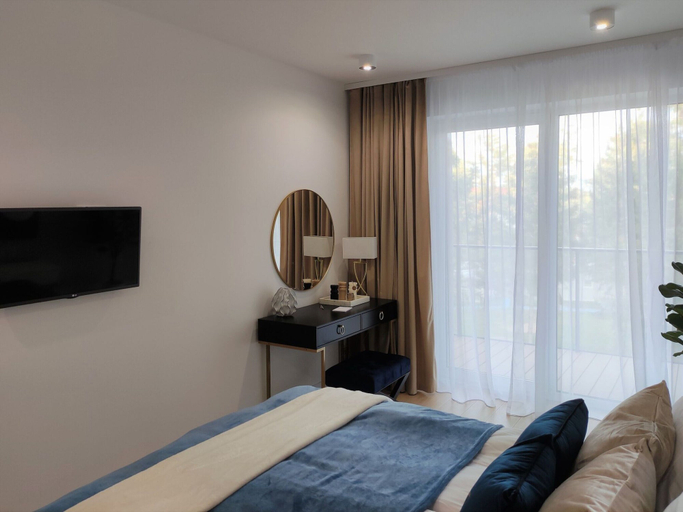 Room 4, A Comfortable Apartment With a Swimming Pool and Sauna in Dziwnow for 4 People, Kamień