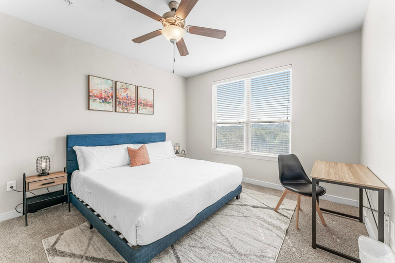 Room 5, Airy Soco 2BR King Suite w Gympickleballlaundry, Travis