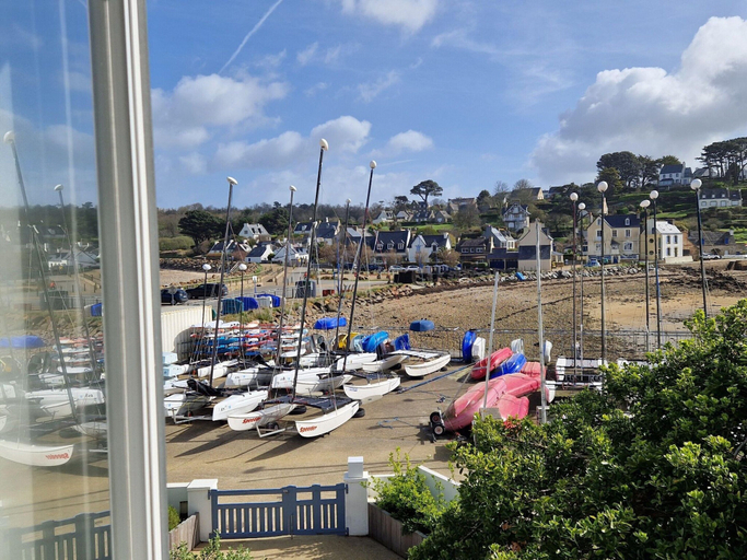 View from property 3, Holiday Home in Plougasnou With Sea Views, Finistère