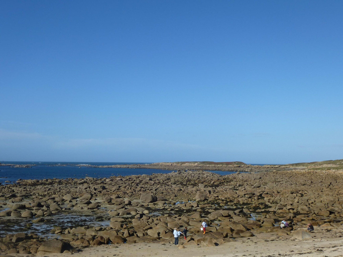 View from property 4, Comfortable Bungalow, Pink Granite Coast, Côtes-d'Armor