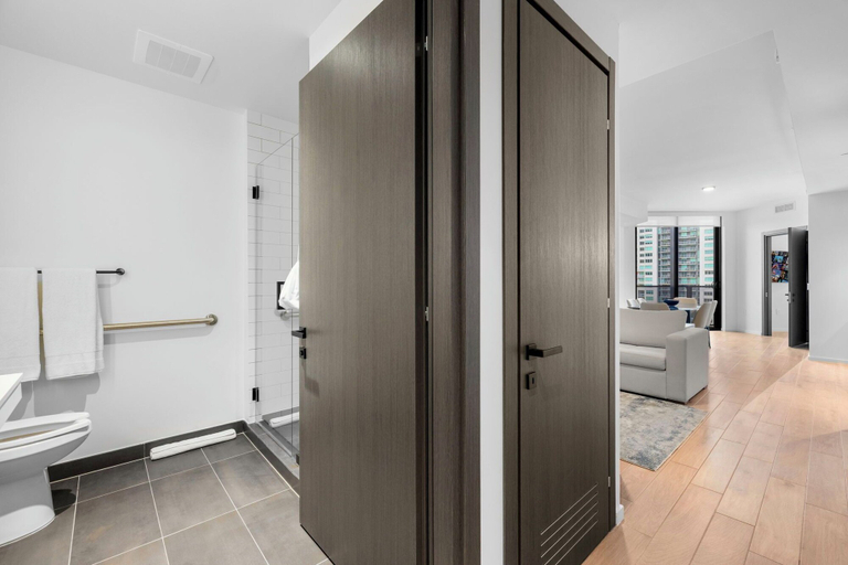 Bedroom 5, Luxury Studio with Stunning Views & Pool, Miami-Dade