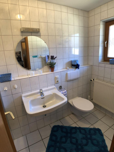 Bathroom 3, Gastehaus Berger inkl. Chiemgaukarte, Traunstein