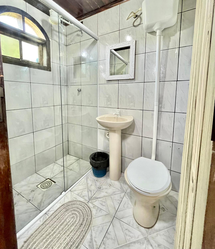 Bathroom 3, Pousada & Camping Tubarao, Paranaguá