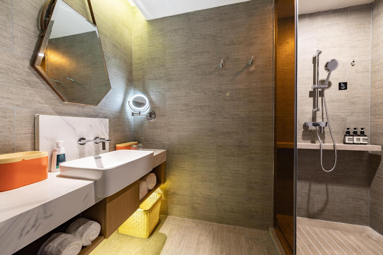 Bathroom 3, Atour Basketball Hotel Rizhao Municipal Government Wanpingkou, Rizhao