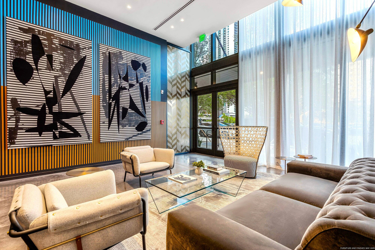 Public Area 3, Luxury Studio with Stunning Views & Pool, Miami-Dade
