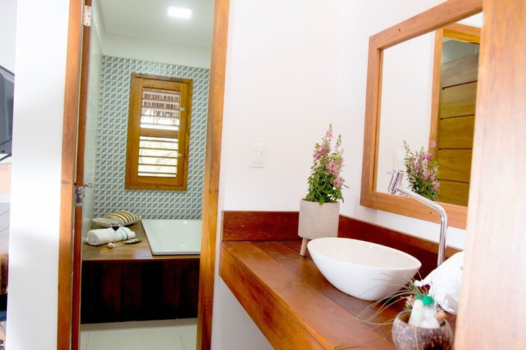 Bathroom 2, Pousada Villa Água de Coco Preá, Cruz
