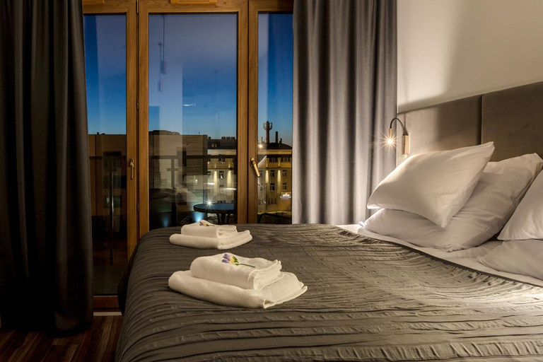 Bedroom 2, SKY APARTMENTS POZNAN, Poznań City