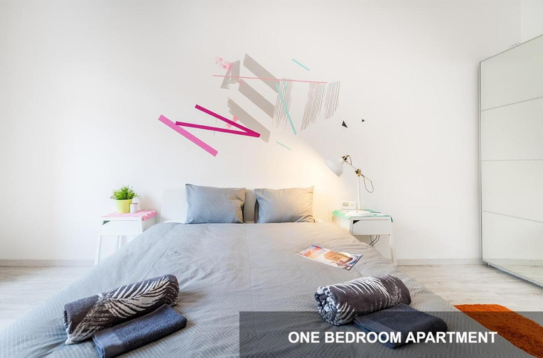 Bedroom 2, BpR Art of Rainbow Apartments, Budapesti