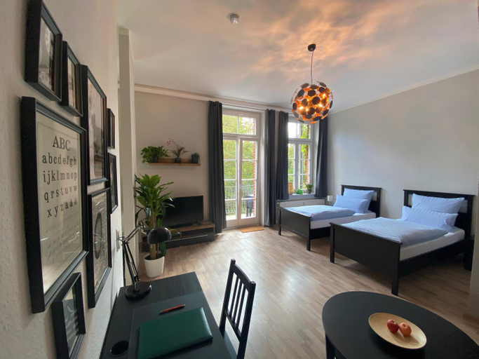 Bedroom 2, Ferienwohnung König Georg, Leipzig