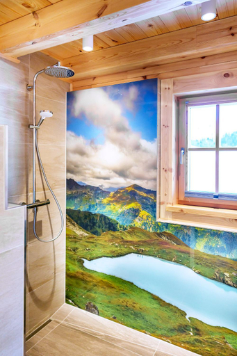 Shower, Kock-Chalet, Liezen