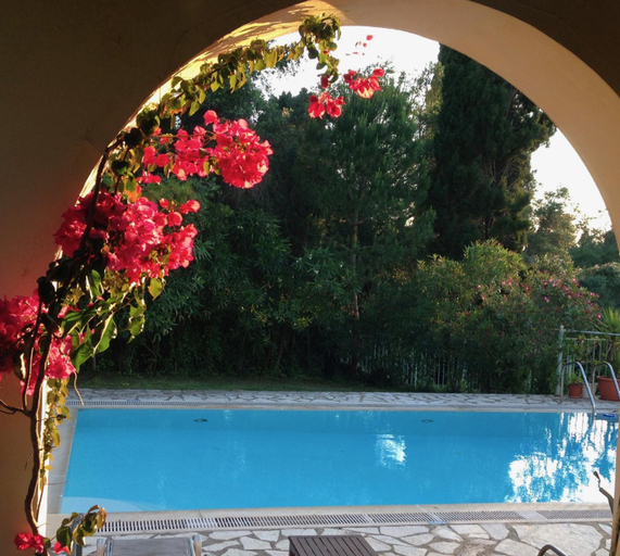 Sport & Beauty 2, Gastouri Villa Pascalia with heated pool in October and views, Ionian Islands