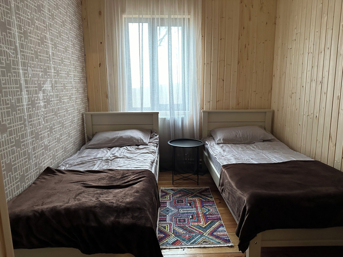 Bedroom, Wooden nice house, Gardabani