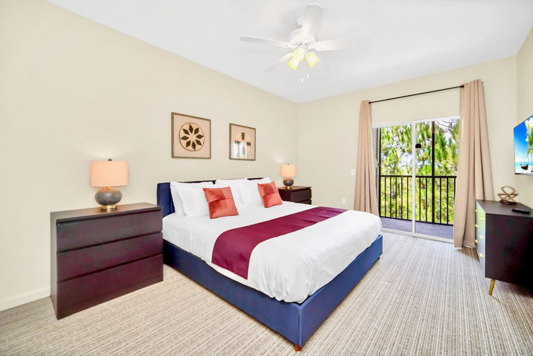 Room 3, 3BR Condo - Pool Sauna Gym - Near Disney, Orange