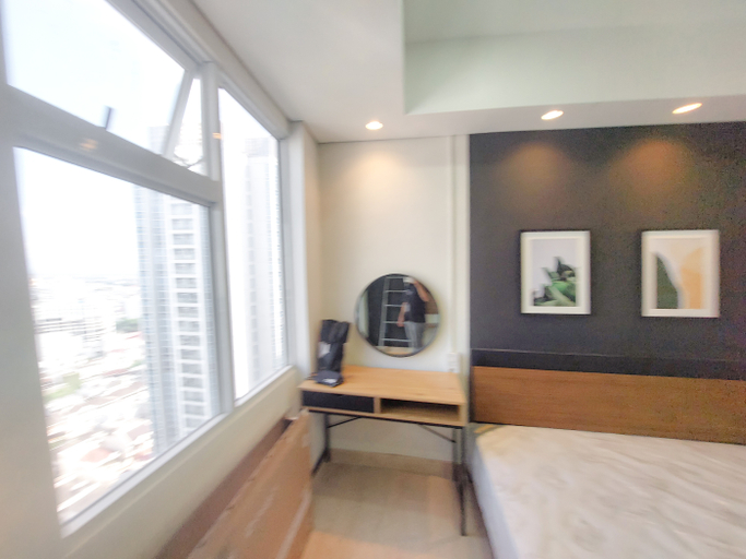 Bedroom 3, Relaxing Studio at Podomoro City Deli Medan Apartment By Travelio, Medan