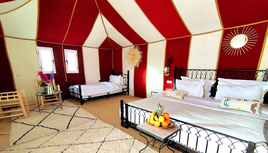 Bedroom 2, Luna Luxury Camp, Errachidia