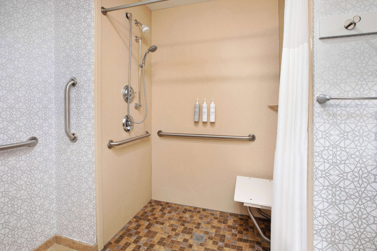 Bathroom 4, Hampton Inn Clinton, IA, Clinton