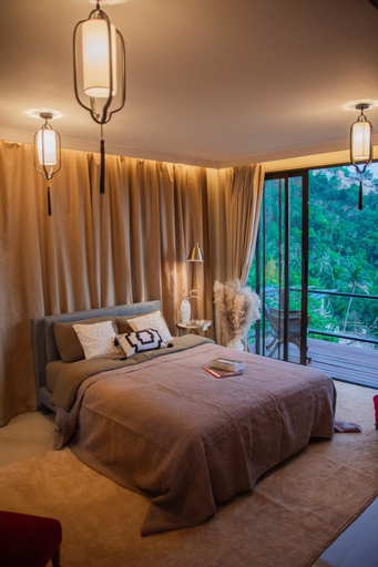 Sunset Hilltop Ocean View 2bd House, Ko Phangan