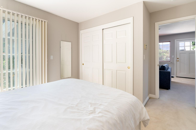 Bedroom 2, Bright Quiet Comfy 1BR Cottage in Mountain View, Santa Clara