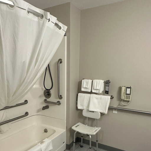 Bathroom 5, Super 8 by Wyndham West Branch, Ogemaw