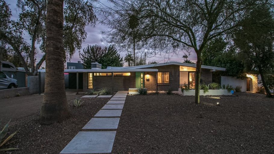 Exterior & Views 2, Mid-century Modern W/backyard Oasis, Putting Green, Maricopa