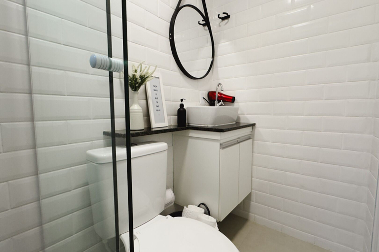 Bathroom 4, Apê Brooklin - Berrini, São Paulo