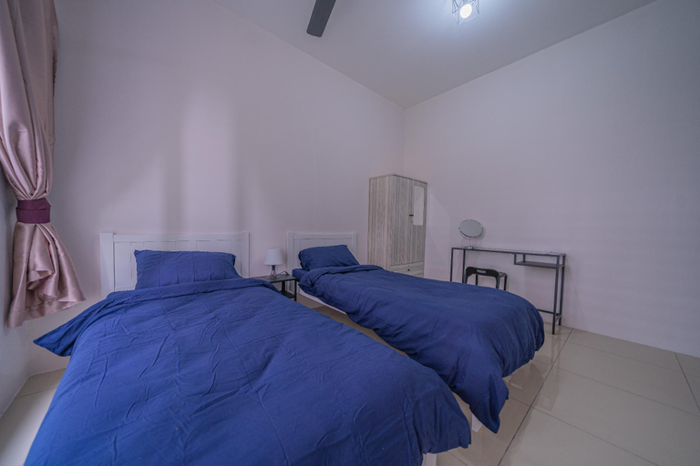 Bedroom 3, Zen 3-bedroom 6 pax | Free 2 Parkings | Semarak, Kuala Lumpur