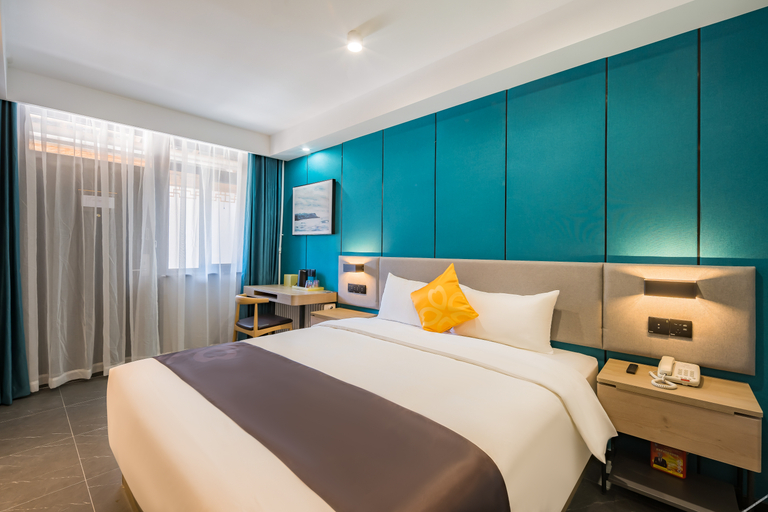 Bedroom 2, FERONIA Hotel Beijing Chaoyang District Bird's Nest Datun Metro Station, Beijing