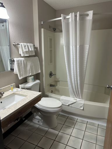 Bathroom 4, Super 8 by Wyndham West Branch, Ogemaw