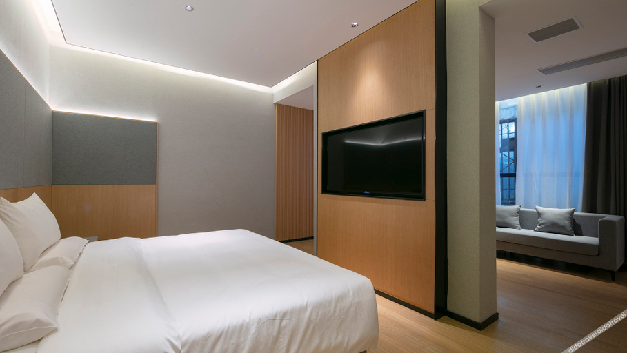 Bedroom 2, Starway Hotel Kaifeng Xiangfu District, Kaifeng