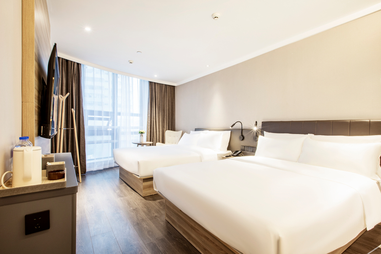 Bedroom 2, Hanting Hotel Guiyang Big Cross Square, Guiyang