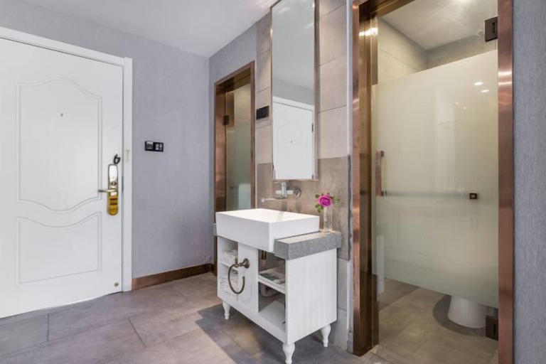Bathroom 3, Dun Huang Shangheyijing Hotel, Jiuquan