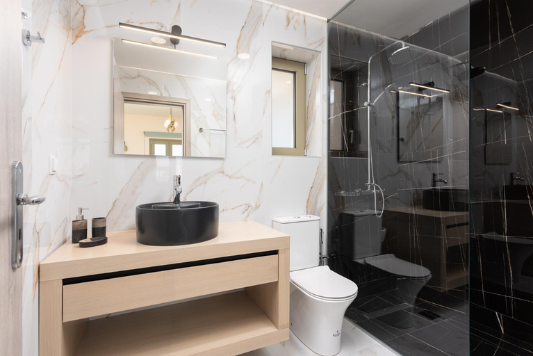 Bathroom 4, Villa Marielia in Crete, Faistos