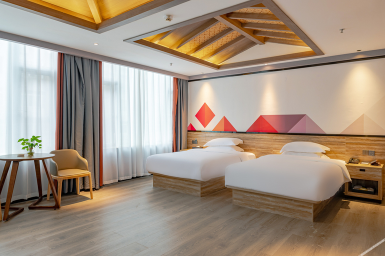 Bedroom 2, Borrman Hotel Yibin Daguan Pavilion, Yibin