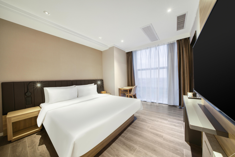 Bedroom 2, HanTingホテル（海寧許村中國家紡城）(HanTing Hotel (Haining Xucun Zhongguo Jiafang Cheng)), Jiaxing