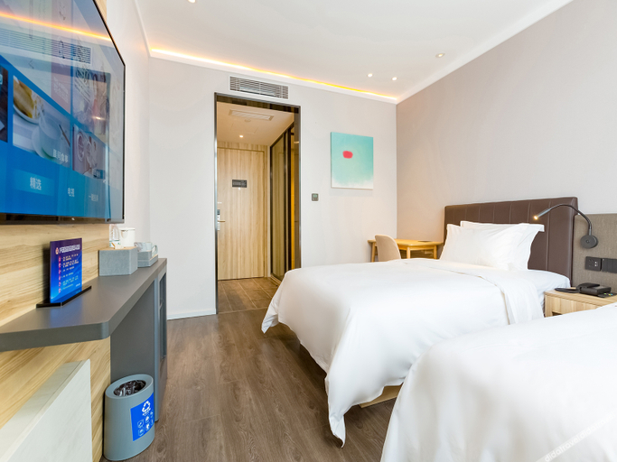 Bedroom 2, Hanting Hotel Beijing Shangdi Anningzhuang, Beijing