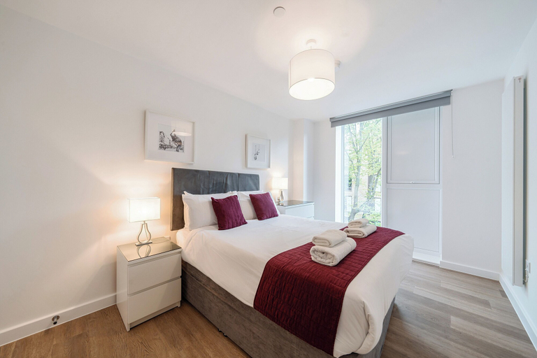 Bedroom 3, Roomspace Apartments - Walton Court, Surrey