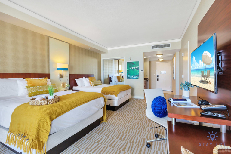 Room 5, Deluxe Studio Balcony Bay View Amazing Pool, Miami-Dade