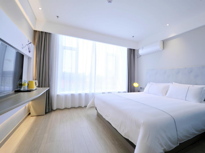 Bedroom 3, Magnolia Hotel (Rizhaogang Lighthouse Scenic Area Lianyungang Road), Rizhao
