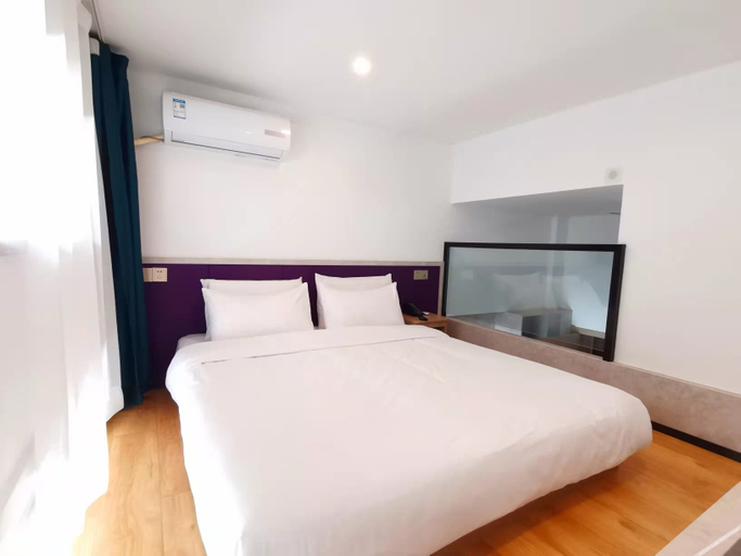 Bedroom 2, Hanting Hotel Taiyuan East Middle Ring Road Shanda Sanyaun, Taiyuan