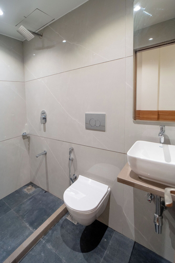 Bathroom 3, Hotel Anugraha NX, Palghar