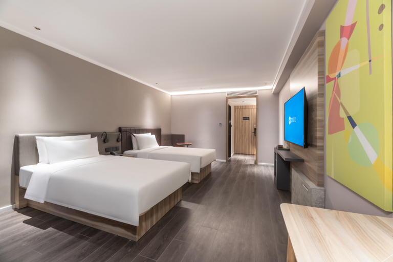 Bedroom 2, Hanting Hotel Lianyungang Guannan County, Lianyungang