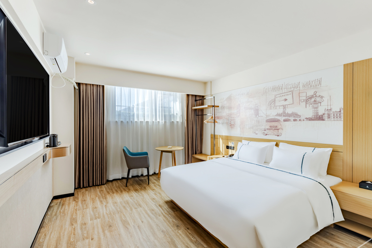 Bedroom 2, City Comfort Inn Shaorao Poyang, Shangrao