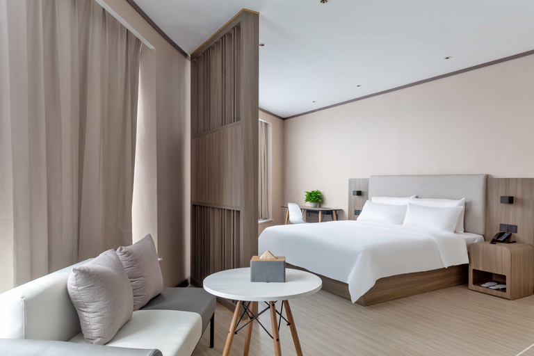 Bedroom 2, Hanting Hotel Suizhou Nanjiao, Suizhou Shi
