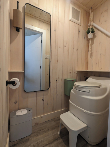 Bathroom 3, Estonia Hébergement Nature, Matawinie