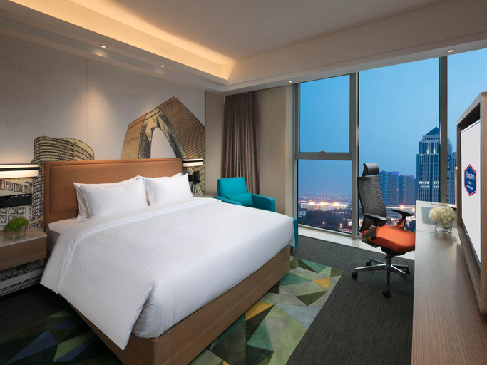 Bedroom 2, Hampton by Hilton Suzhou XiangCheng, Suzhou