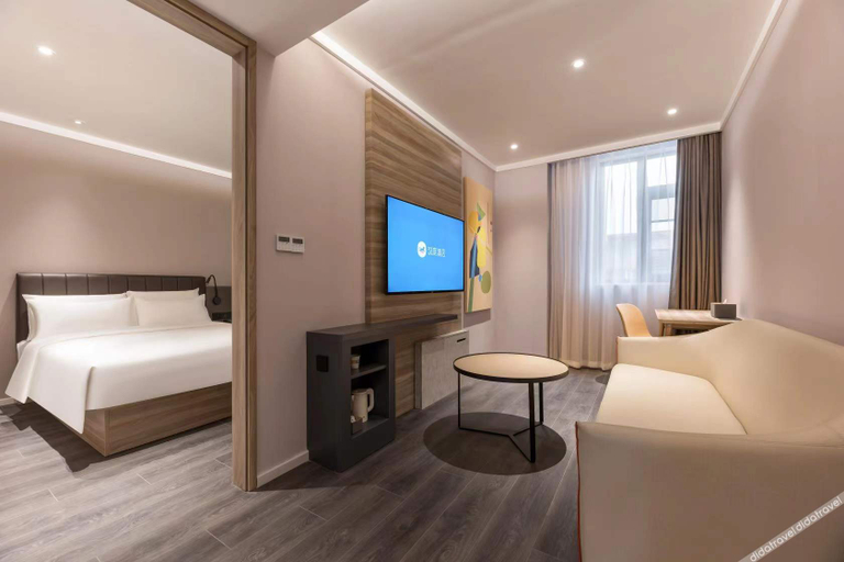 Bedroom 2, Hanting Hotel Shanghai Shidongkou Wharf, Shanghai