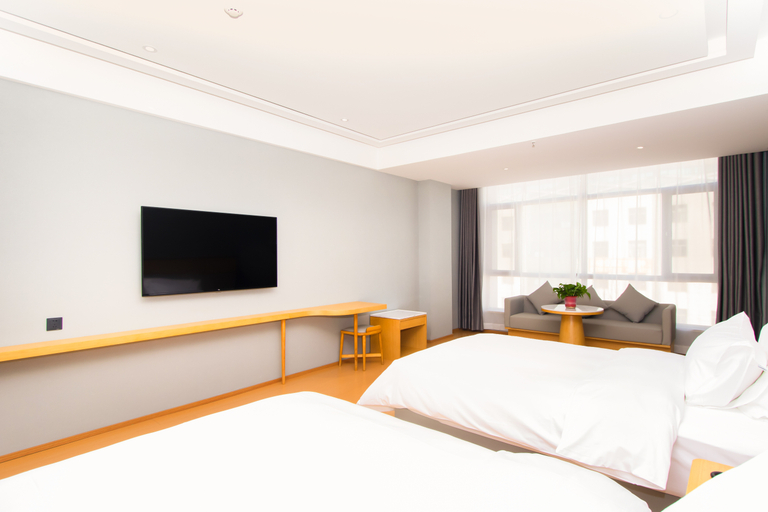 Bedroom 2, Hotel Starway (Estação Rodoviária de Jingbian, Yulin), Yulin
