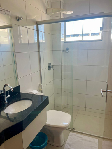 Bathroom, Pousada Cunha, Caldas Novas
