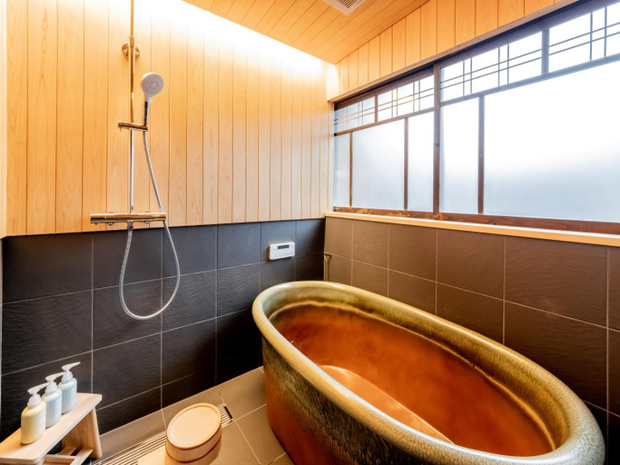 Bathroom 4, NIPPONIA 美山鶴ヶ岡 Mountain Village, Nantan