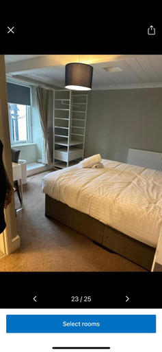 Bedroom 2, Kings head, Cornwall